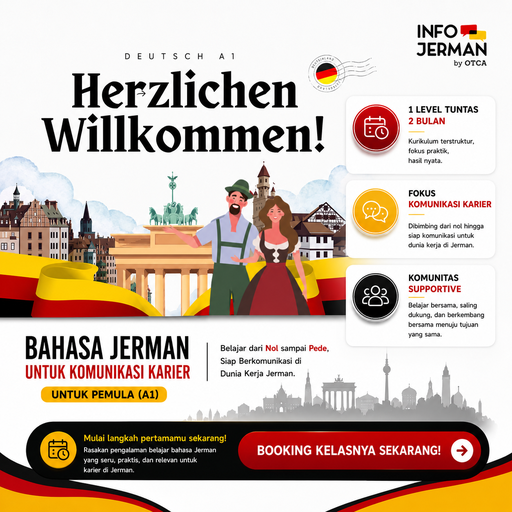 Bahasa Jerman untuk Komunikasi Karier #01 | Perkenalan Dasar (A1)